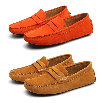 Herreloafers i Ruskind – Lette og Behagelige (Str. 44–49)