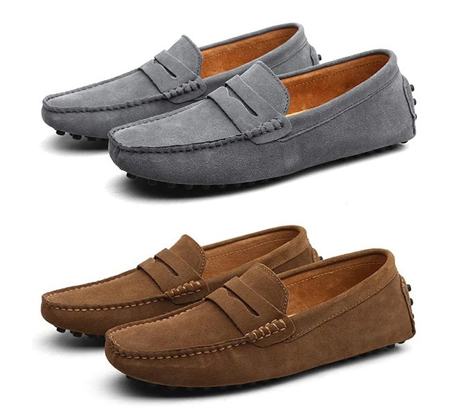 Lette og Behagelige Ruskindsloafers til Mænd –  (Str. 38–43)