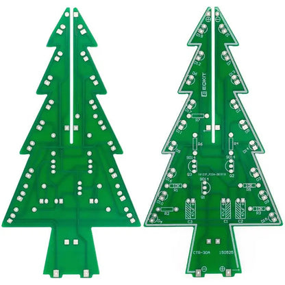 Gør-det-selv 3D LED Juletræssæt