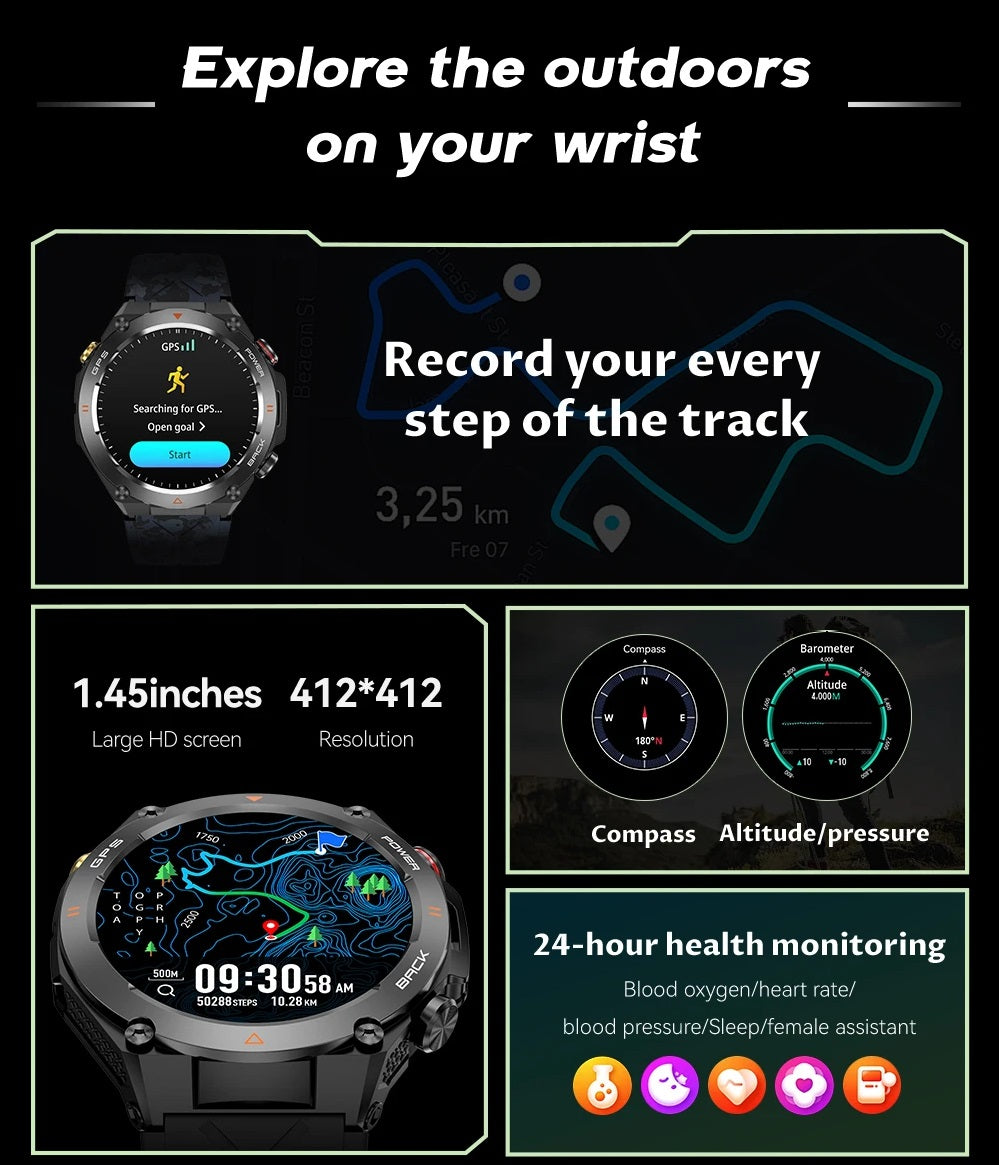 Smartwatch med GPS