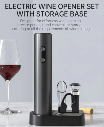 Elektrisk Vinåbner med Tilbehør