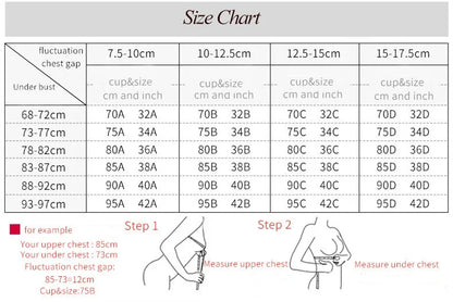 Sømløs Push-Up BH – Blød og Uden Bøjle