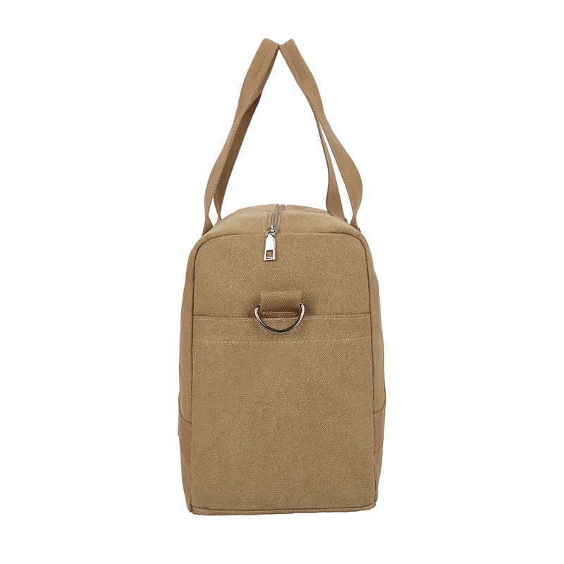 Herre Canvas Rejse Duffel Taske