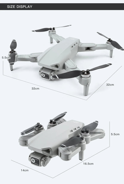 GPS 4K Drone med Dobbelt HD-Kamera