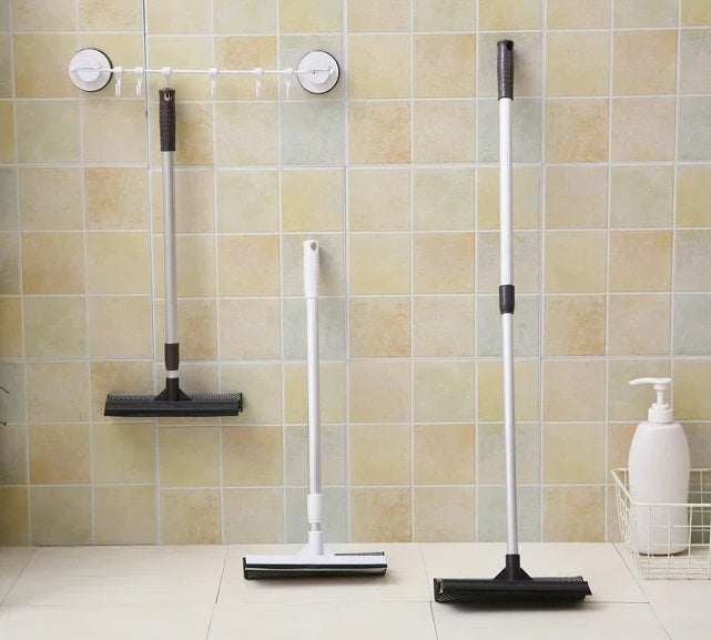 2-i-1 Vinduesrenser med Teleskopskaft