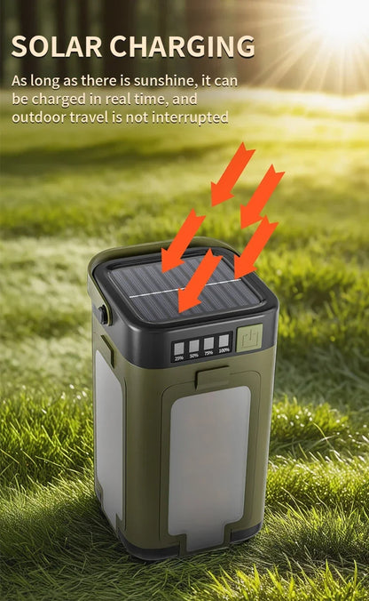 Sammenklappelig Solcelle Campinglampe