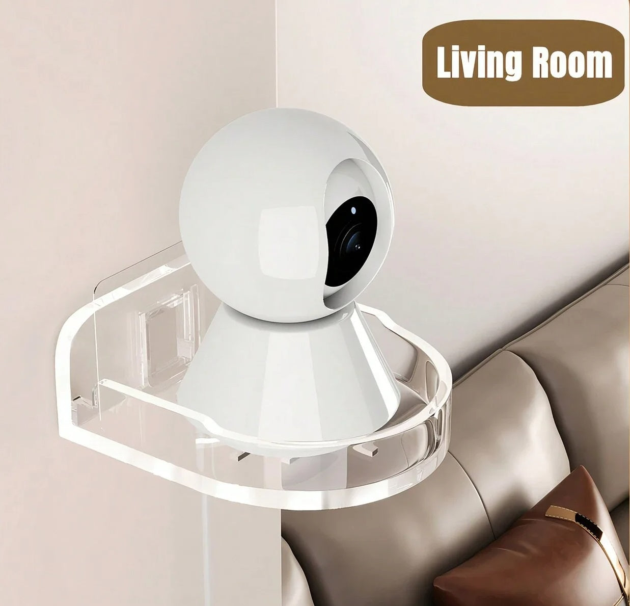 Universal Vægbeslag til Overvågningskamera – Uden Boring