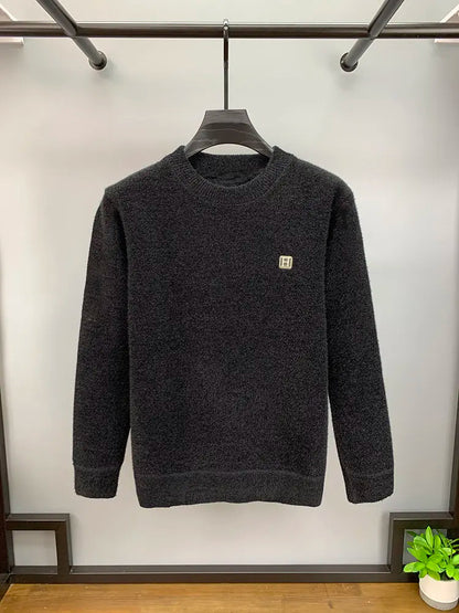 Varm Fleece Sweater Pullover til Mænd