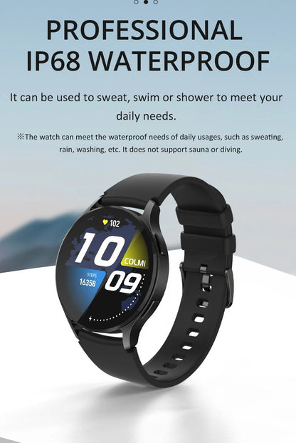 Smartwatch med AMOLED-Skærm