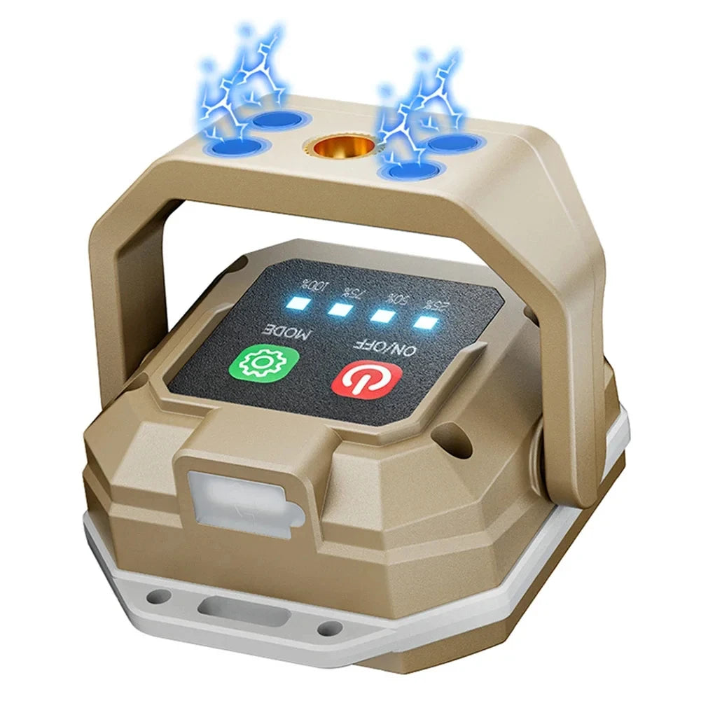 Mini Genopladelig LED-arbejdslampe Vandtæt Magnetisk