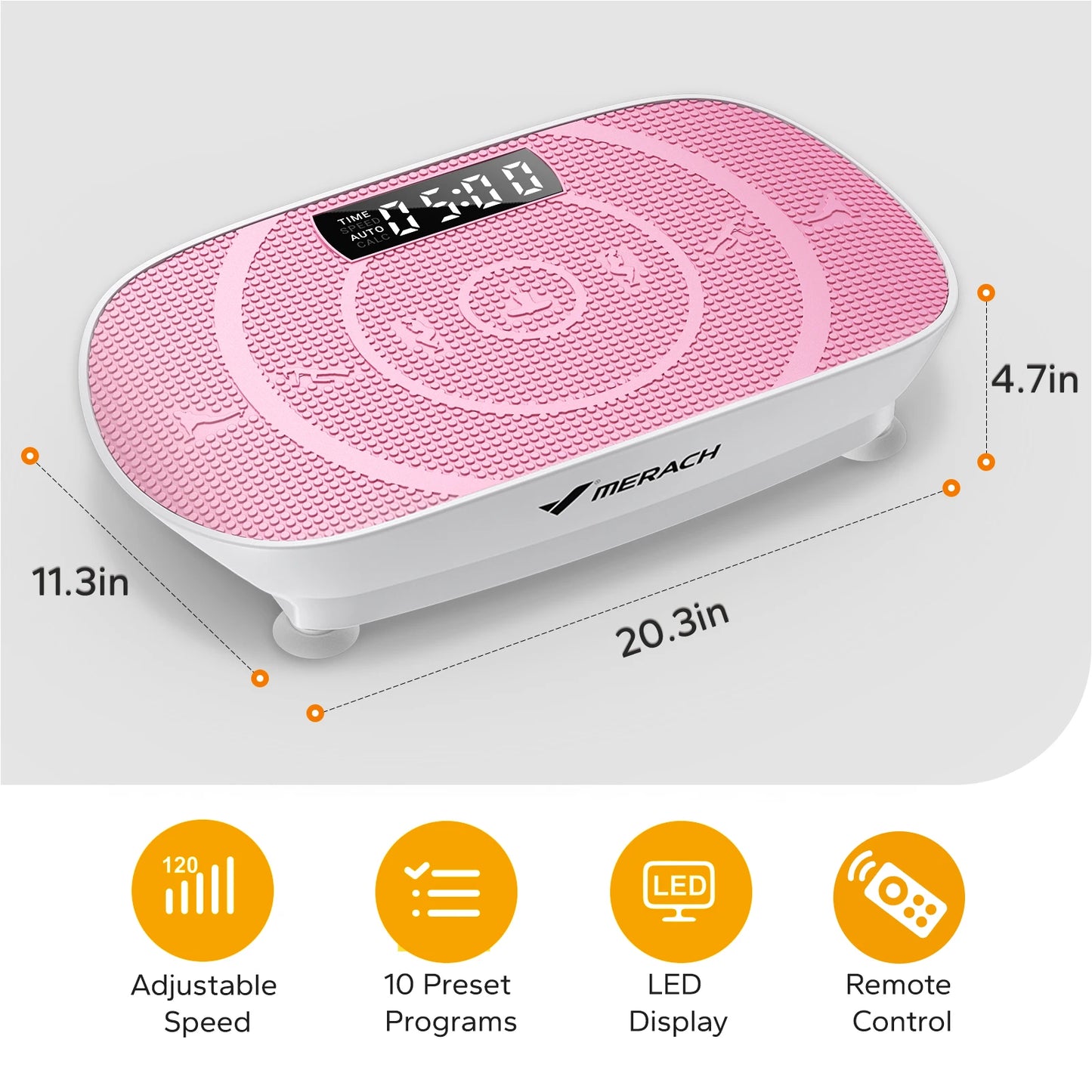 Vibrationsplade til Helkropstræning og Vægttab