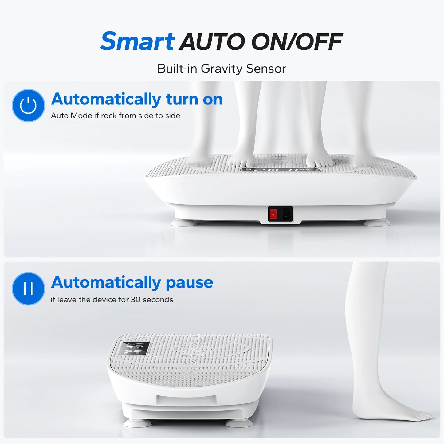 Vibrationsplade til Helkropstræning og Vægttab