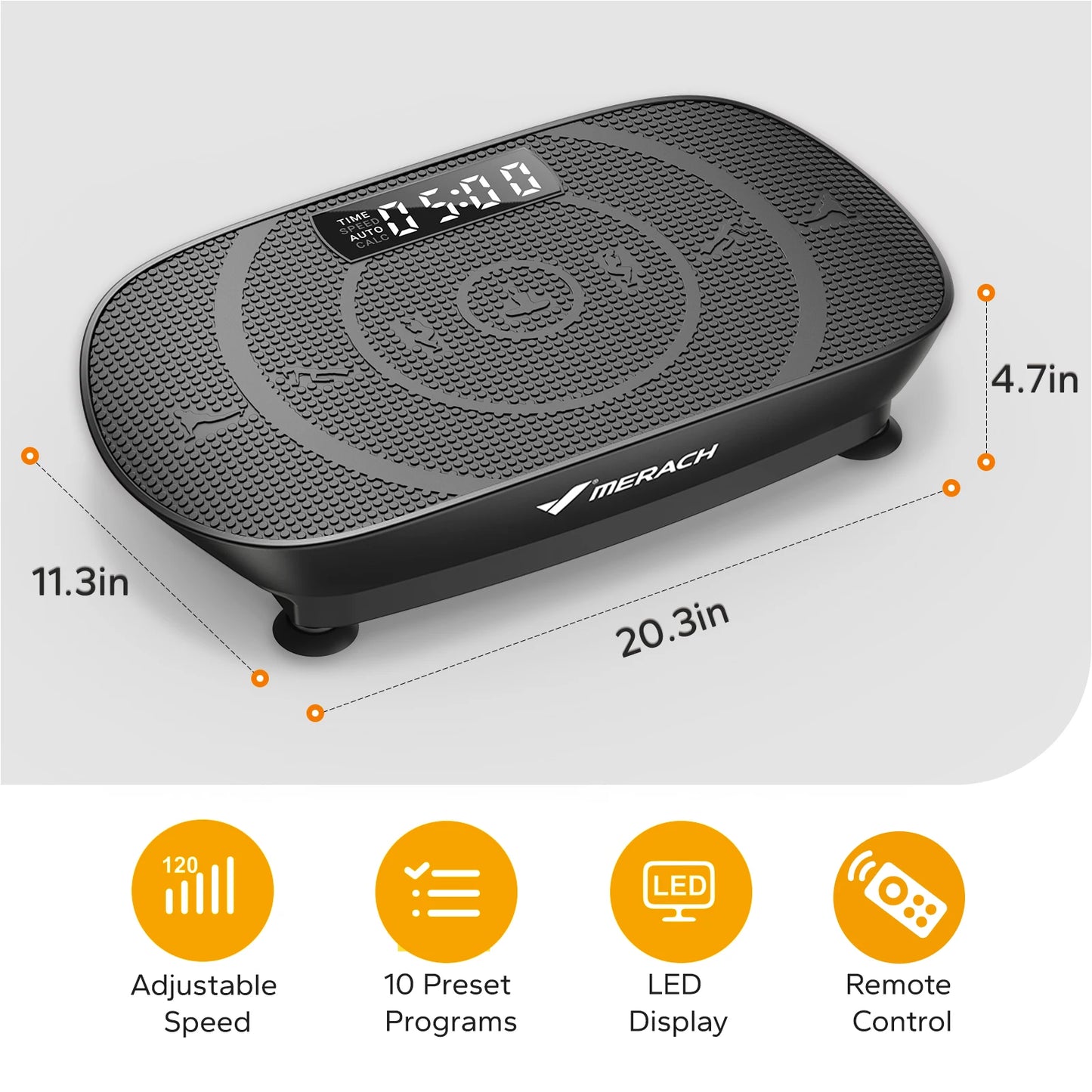 Vibrationsplade til Helkropstræning og Vægttab