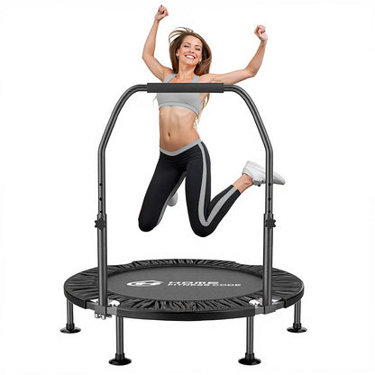 Foldbar Mini Trampolin med Håndtag – Indendørs & Udendørs