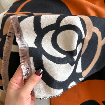 Tyk Varm Vintertørklæde til Kvinder