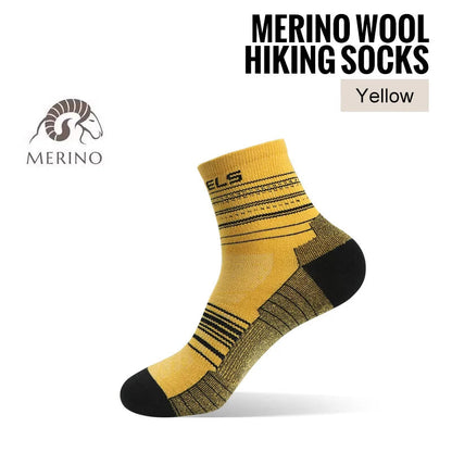 Løbesokker i Merinould med Kompressionsstøtte