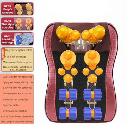 Elektrisk Multifunktionel Shiatsu Massager