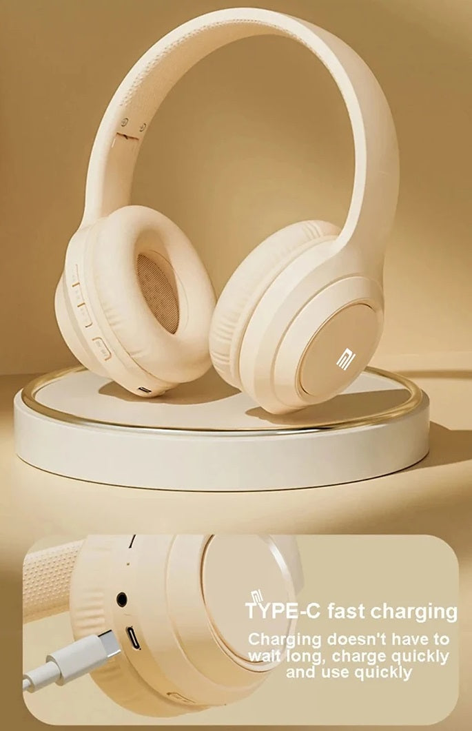 Trådløse Bluetooth-høretelefoner med Støjreduktion