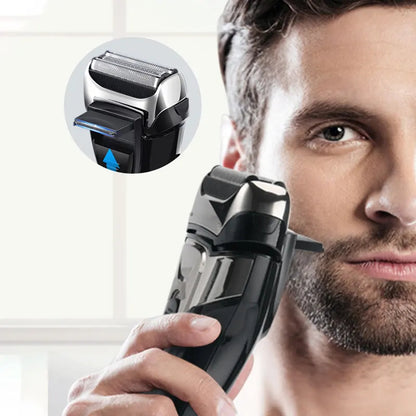 USB-Genopladelig Elektrisk Barbermaskine til Mænd