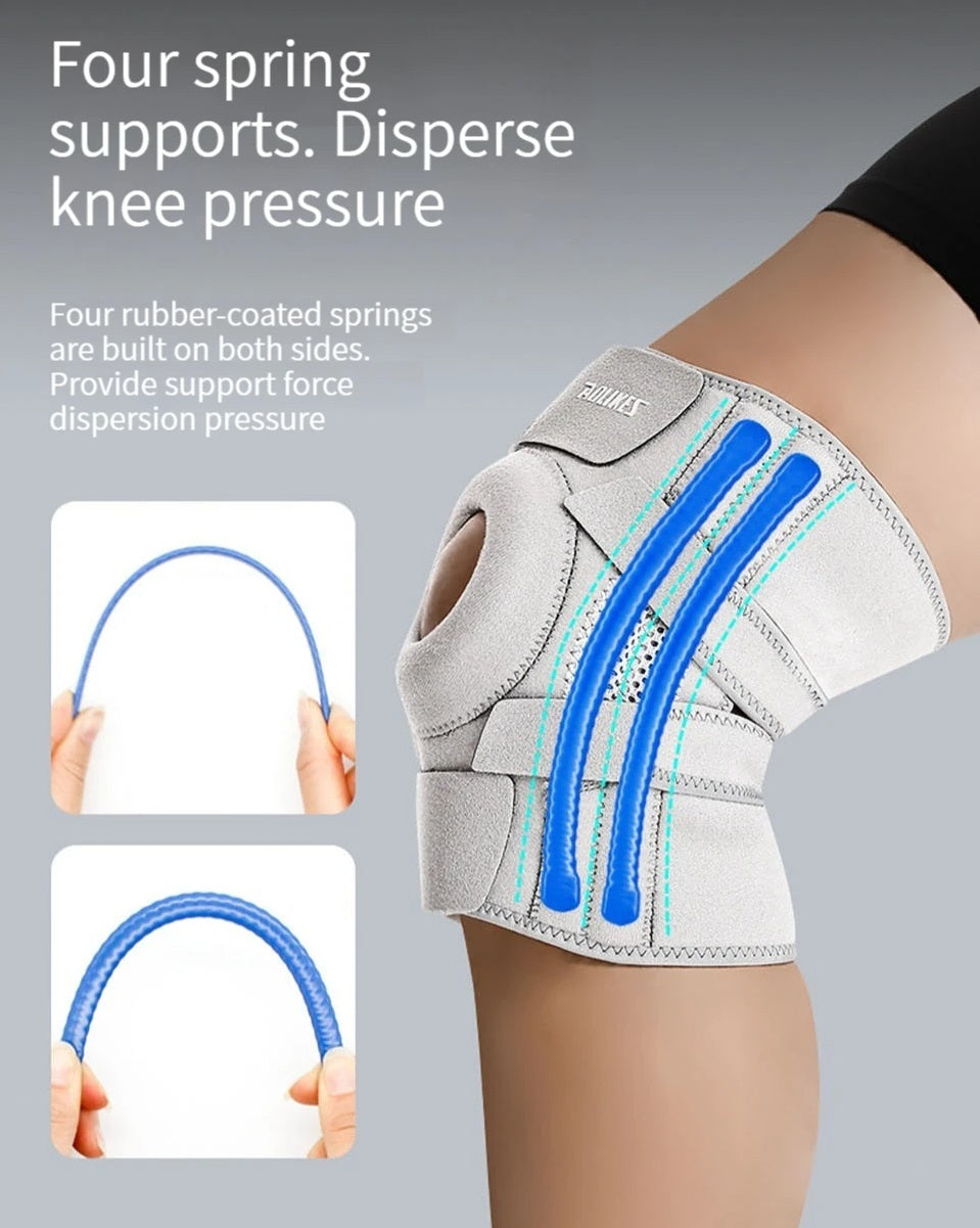 Justerbar Knæstøtte med Sidestabilisatorer