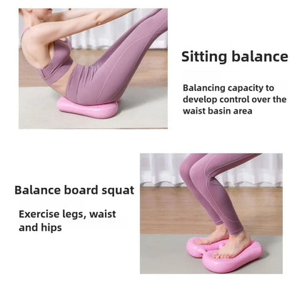 Lydløs Stepper Balance Oppustelig Pude – Hjemmetræning & Fodmassage
