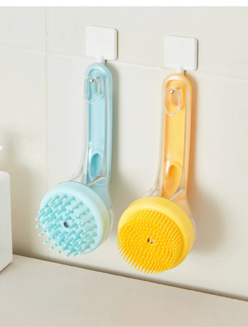 Blød Silikone Badebørste til Kæledyr