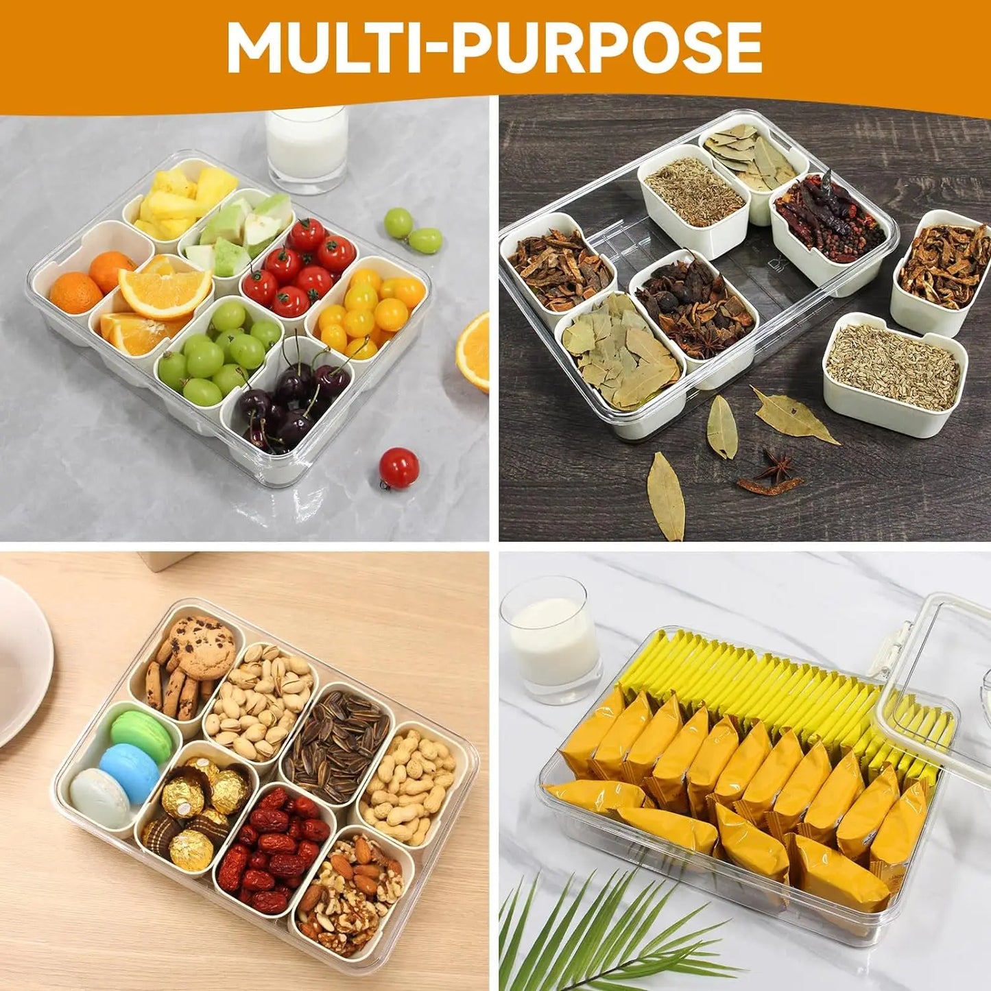 Transportabel Snackboks til Madopbevaring