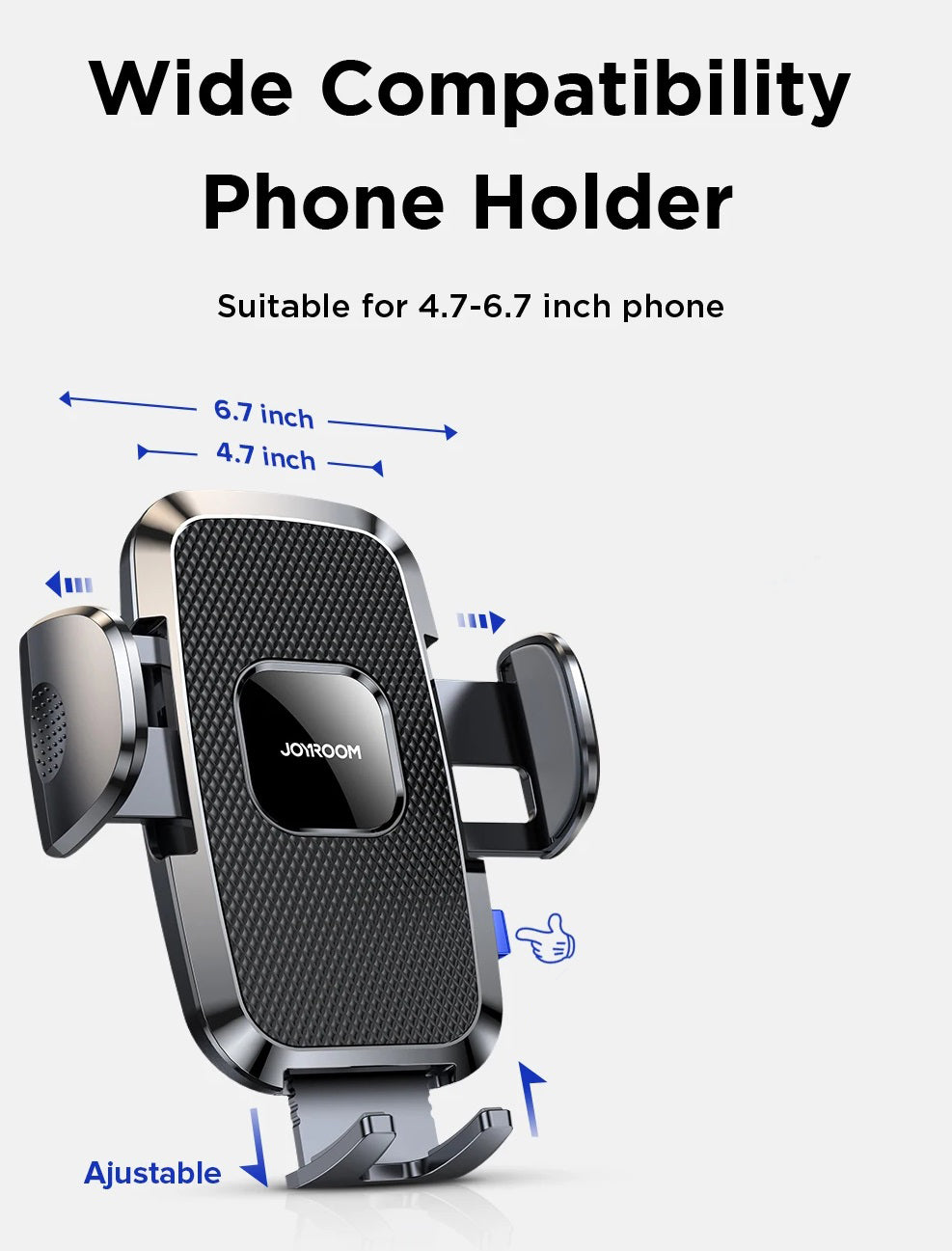 Universal Biltelefonholder 360° Justerbar