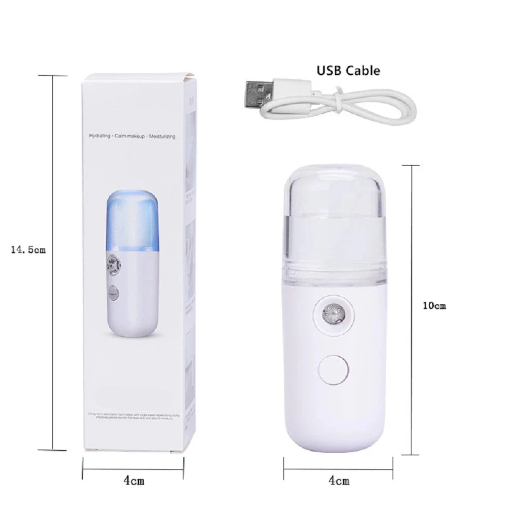 USB-Ansigtsspray – Genopladelig Dampstøver