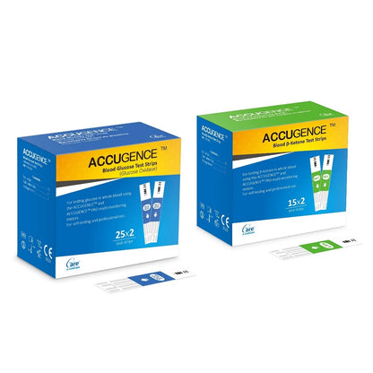 Teststrimler til Blodglukose, Keton og Urinsyre