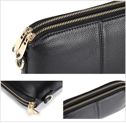 Læder Crossbody Taske