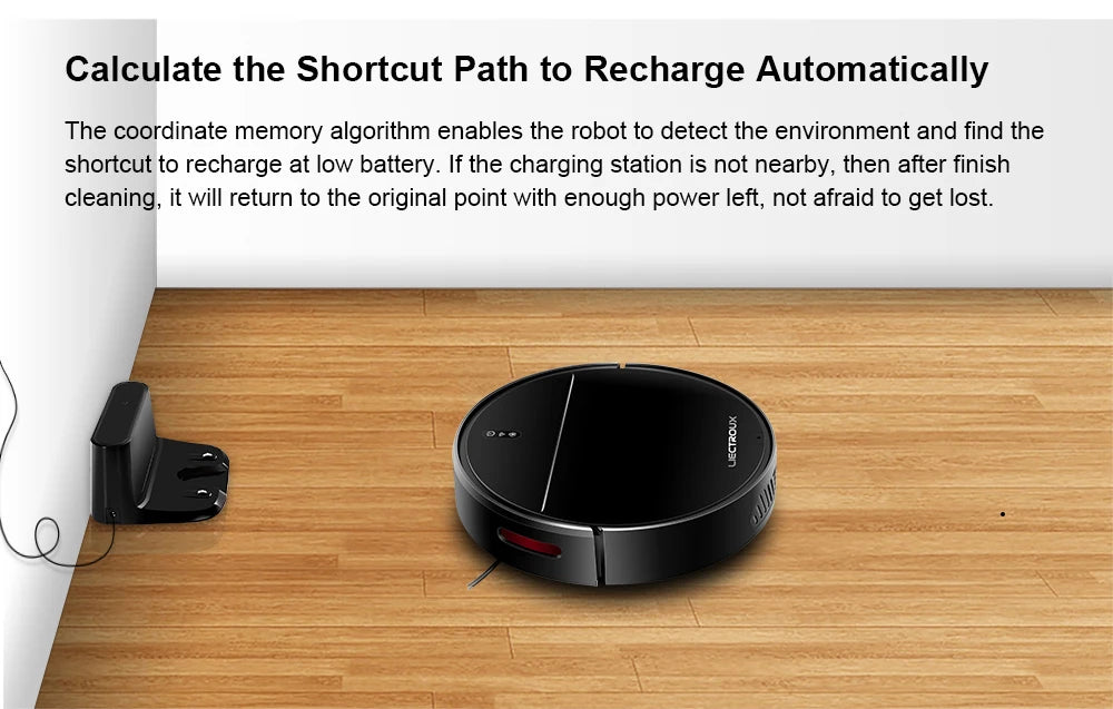 LIECTROUX Pro Robotstøvsuger med Wet Mop Combo, Smart Mapping, Børsteløs Motor og Mange Flere