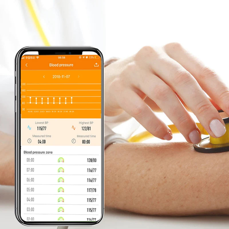 Vandtæt Smart Fitness Tracker – GPS, Puls, Blodtryk