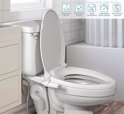 Ultraslankt Ikke-Elektrisk Bidet til Toiletsæde