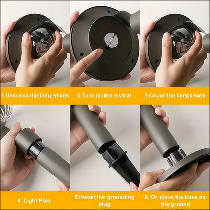 Vandtæt Solcelle LED Havelampe