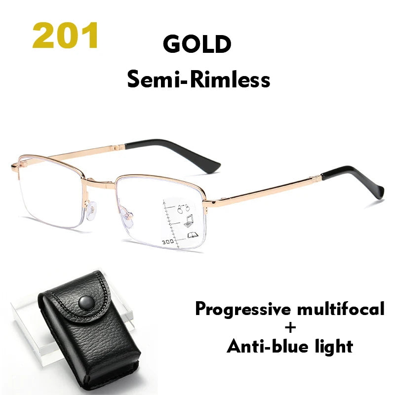 Sammenklappelige Læsebriller med Etui