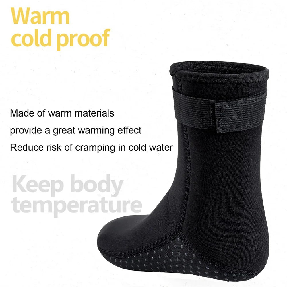 Neopren Dykkerstrømper 3mm 5mm Varme Skridsikre