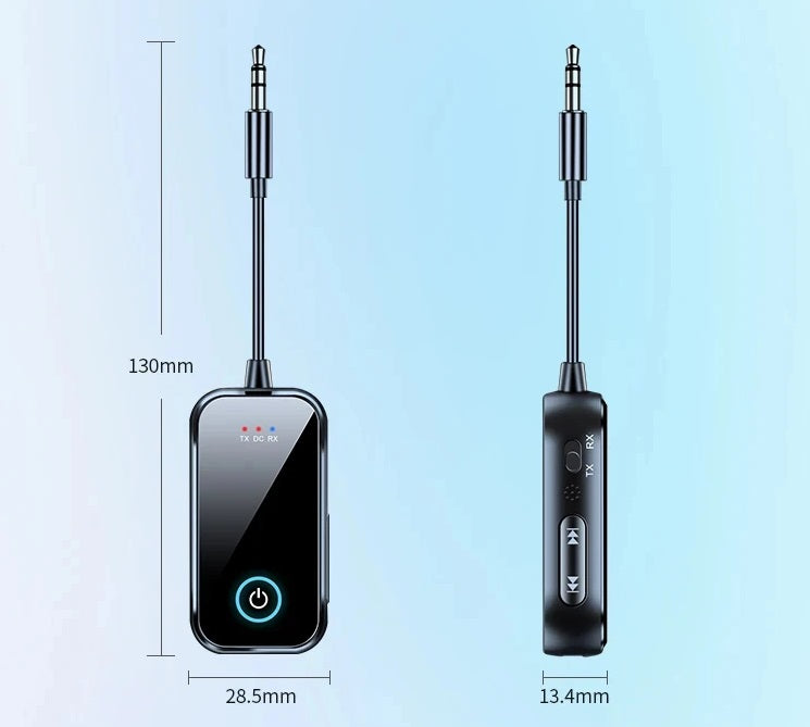 2-i-1 Bluetooth Transmitter og Receiver med AUX