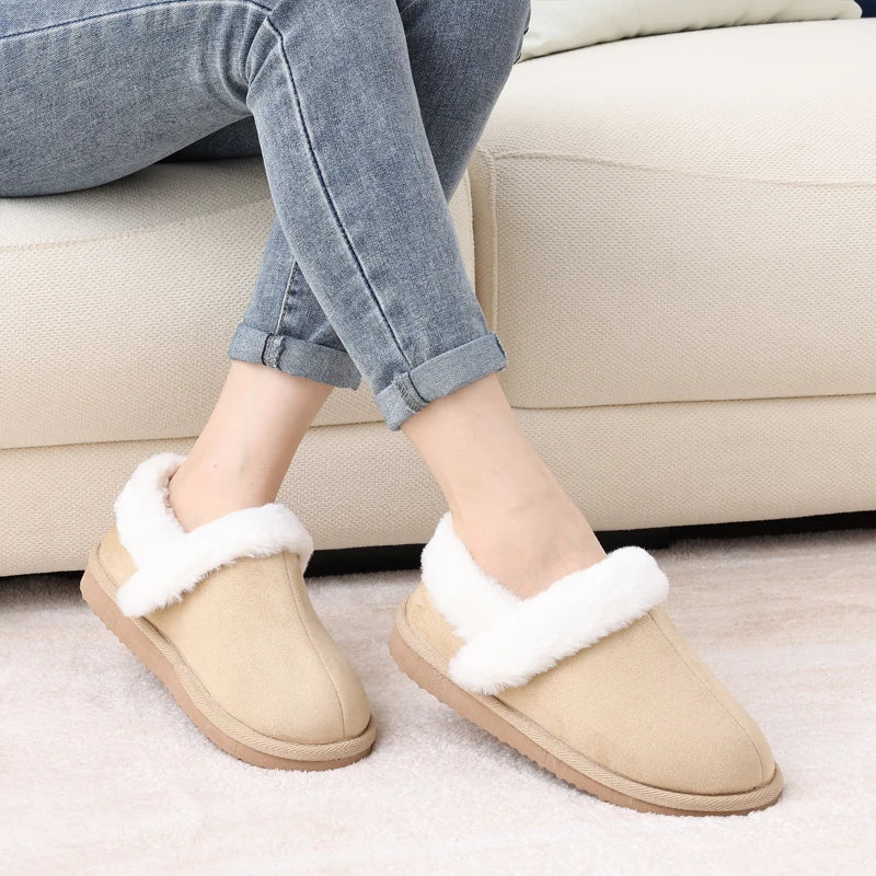 Hyggelige Bløde Vintertøfler til Kvinder