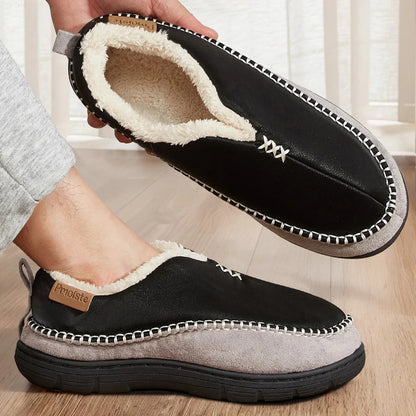 Varme Plys Skridsikre Vintertøfler