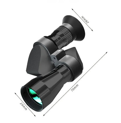 Bærbar Monokulær Kikkert med Høj Forstørrelse til Udendørs Brug