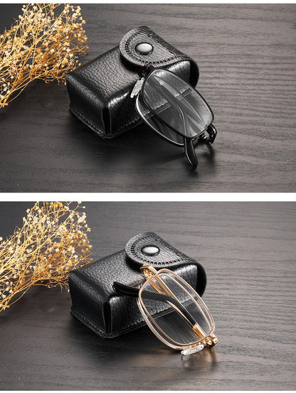 Sammenklappelige Læsebriller med Etui