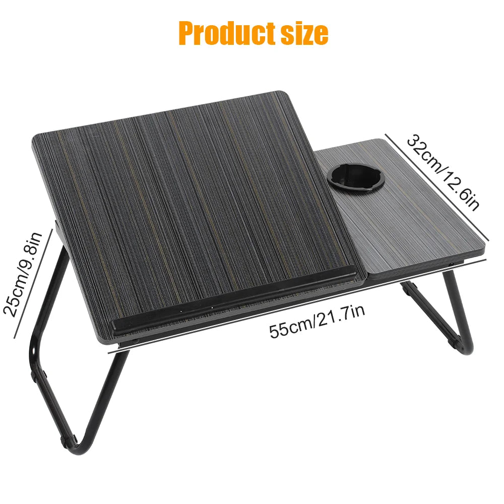 Sammenklappeligt Justerbart Laptopbord til Seng og Sofa