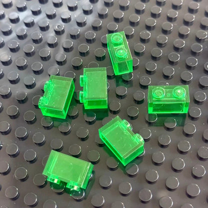 40 stk. Små Gennemsigtige 1x2 Byggeklodser Legetøj