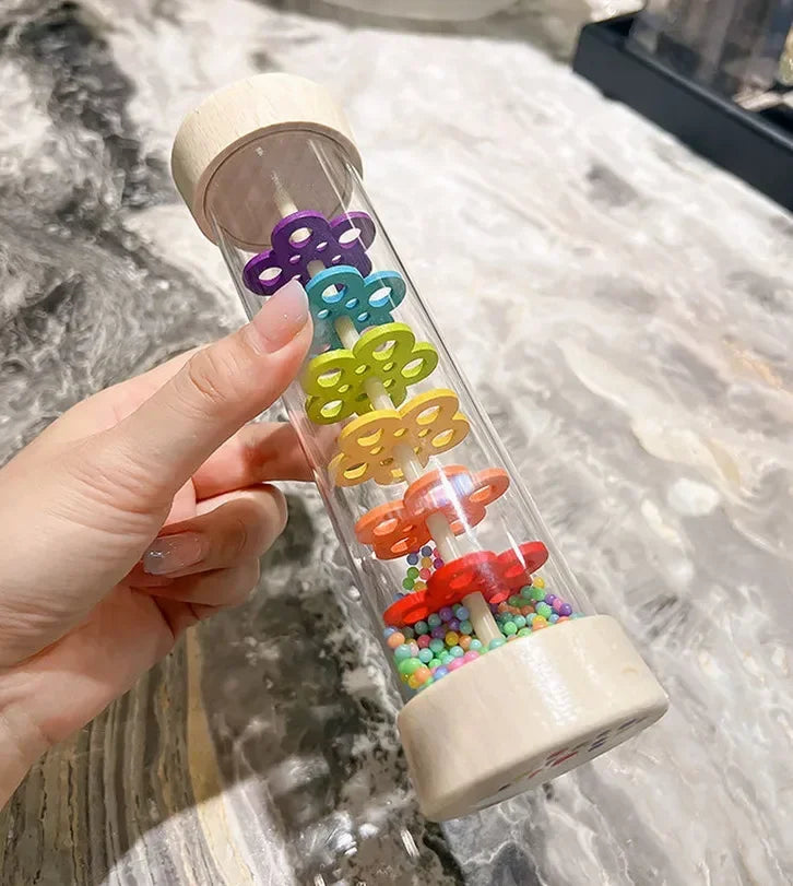 Træ Regnlyd Rystemusik Legetøj til Børn