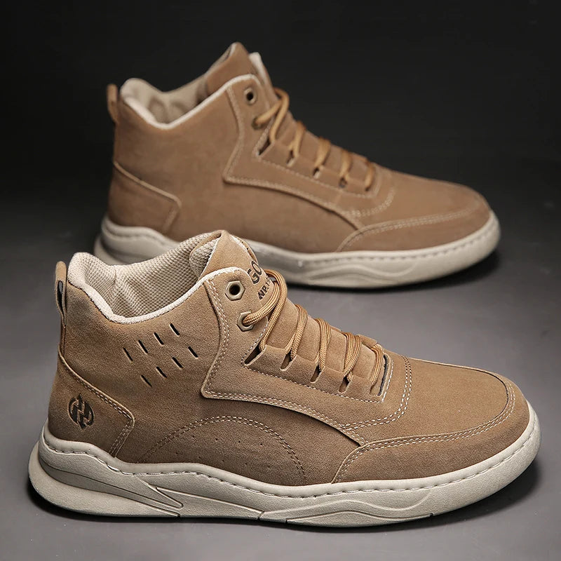 Herre Varme Vinter Ruskind Sneakers