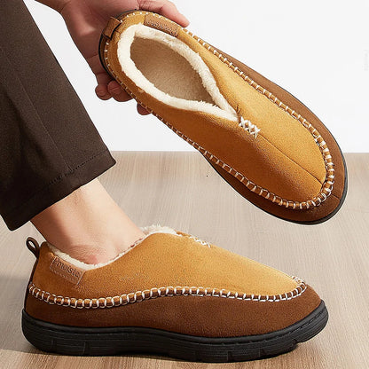 Varme Plys Skridsikre Vintertøfler