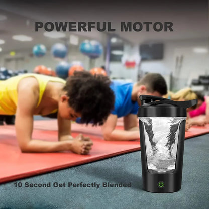 450ml Elektrisk Proteinshakerflaske – Bærbar Mixer