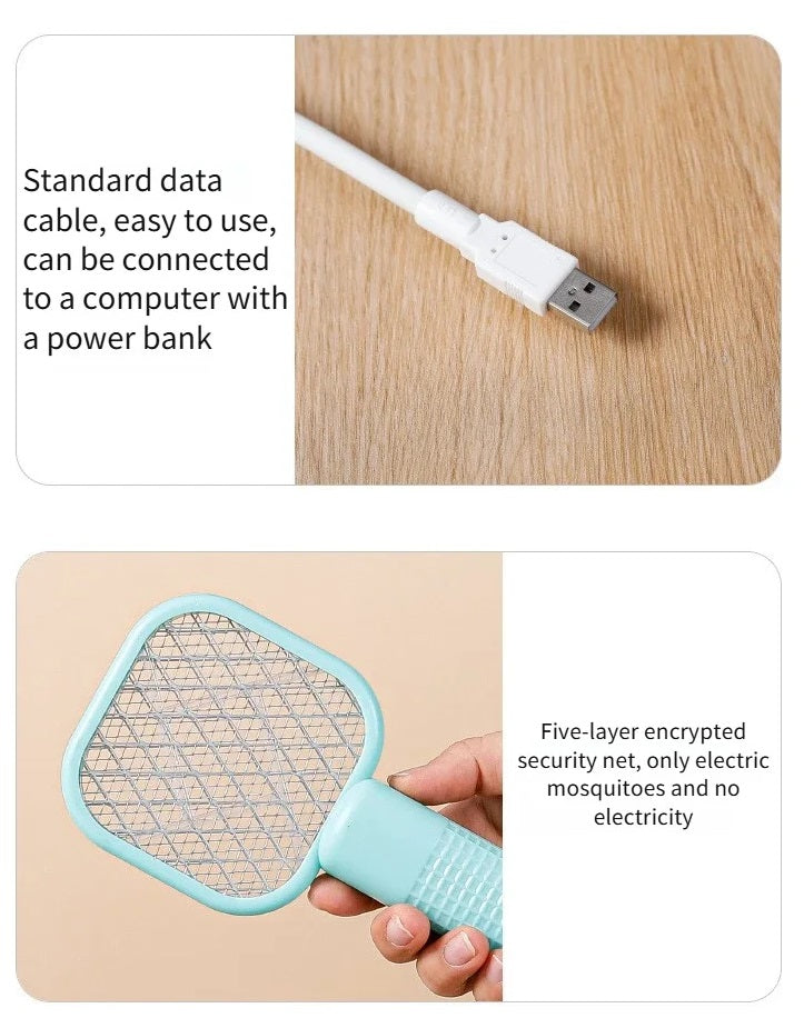 Mini USB Myggedræberketcher til Hjemme- og Udendørs Brug