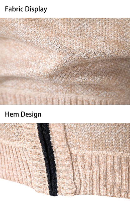 Herre Casual Varm Lynlåsjakke